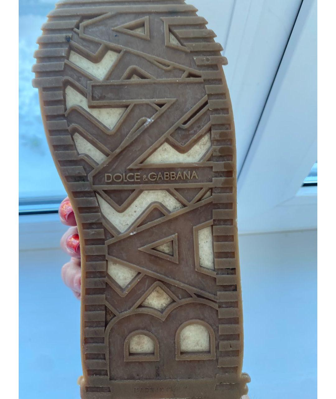 DOLCE&GABBANA Мульти кеды, фото 4