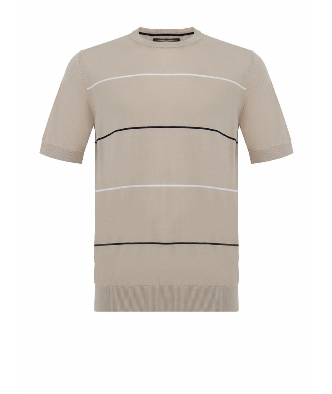 PESERICO Бежевый джемпер / свитер, фото 1