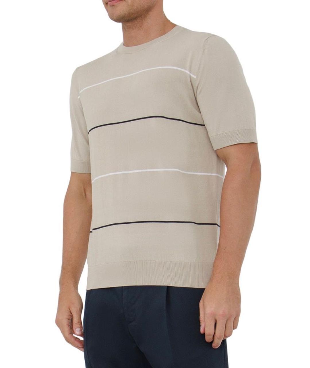 PESERICO Бежевый джемпер / свитер, фото 3