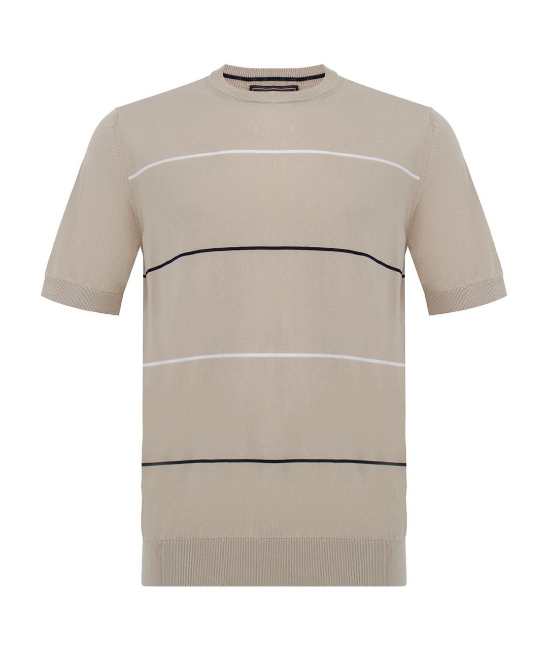 PESERICO Бежевый джемпер / свитер, фото 5