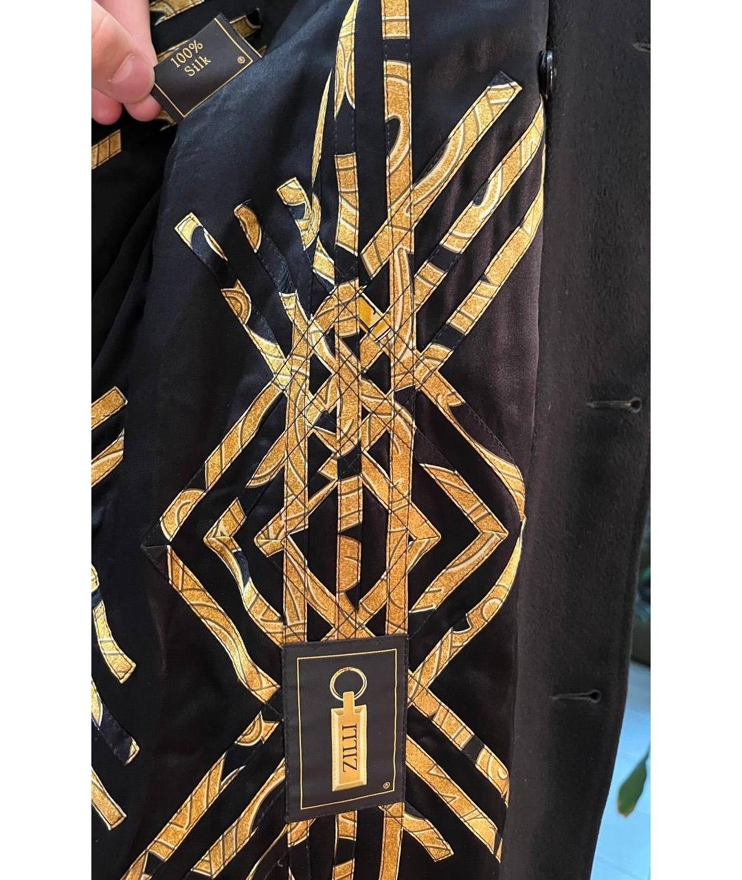 ZILLI Черное кашемировое пальто, фото 3