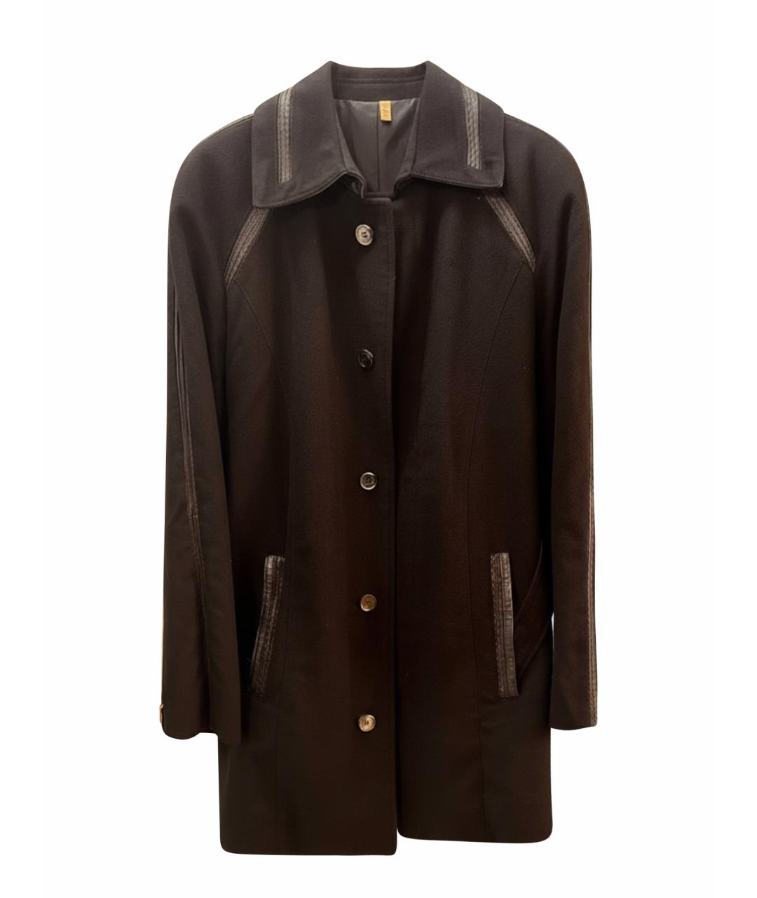 ZILLI Черное кашемировое пальто, фото 1