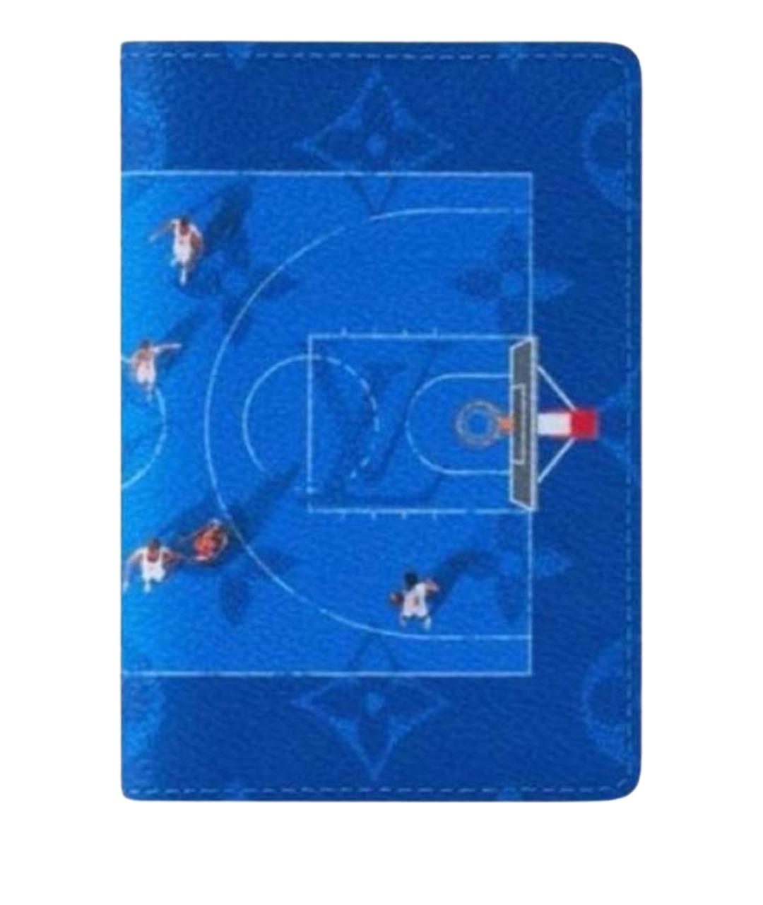 LOUIS VUITTON Синий кардхолдер, фото 1