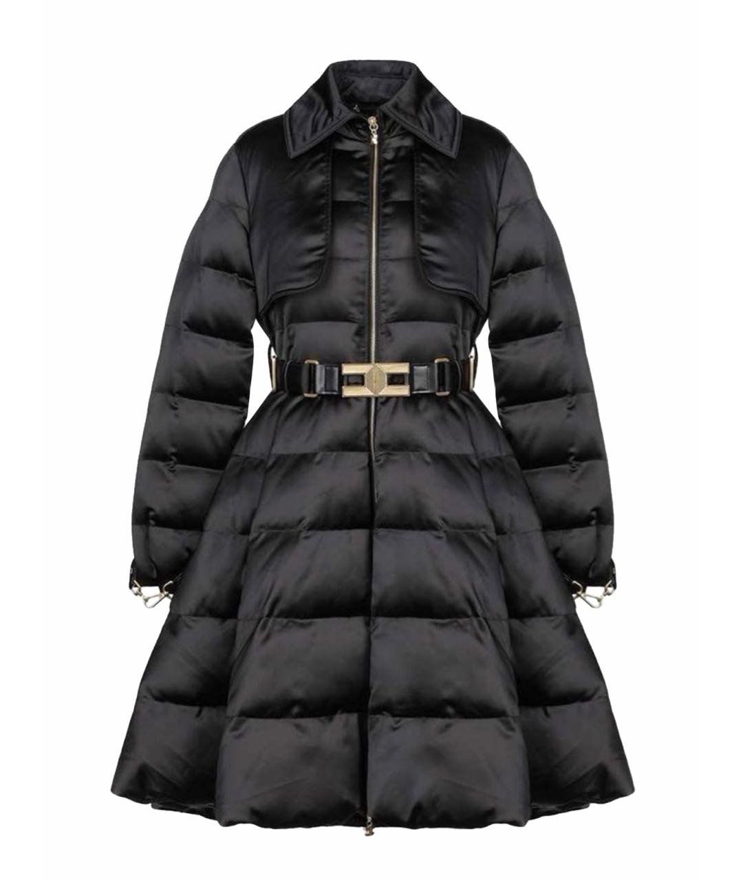 ELISABETTA FRANCHI Черный пуховик, фото 1