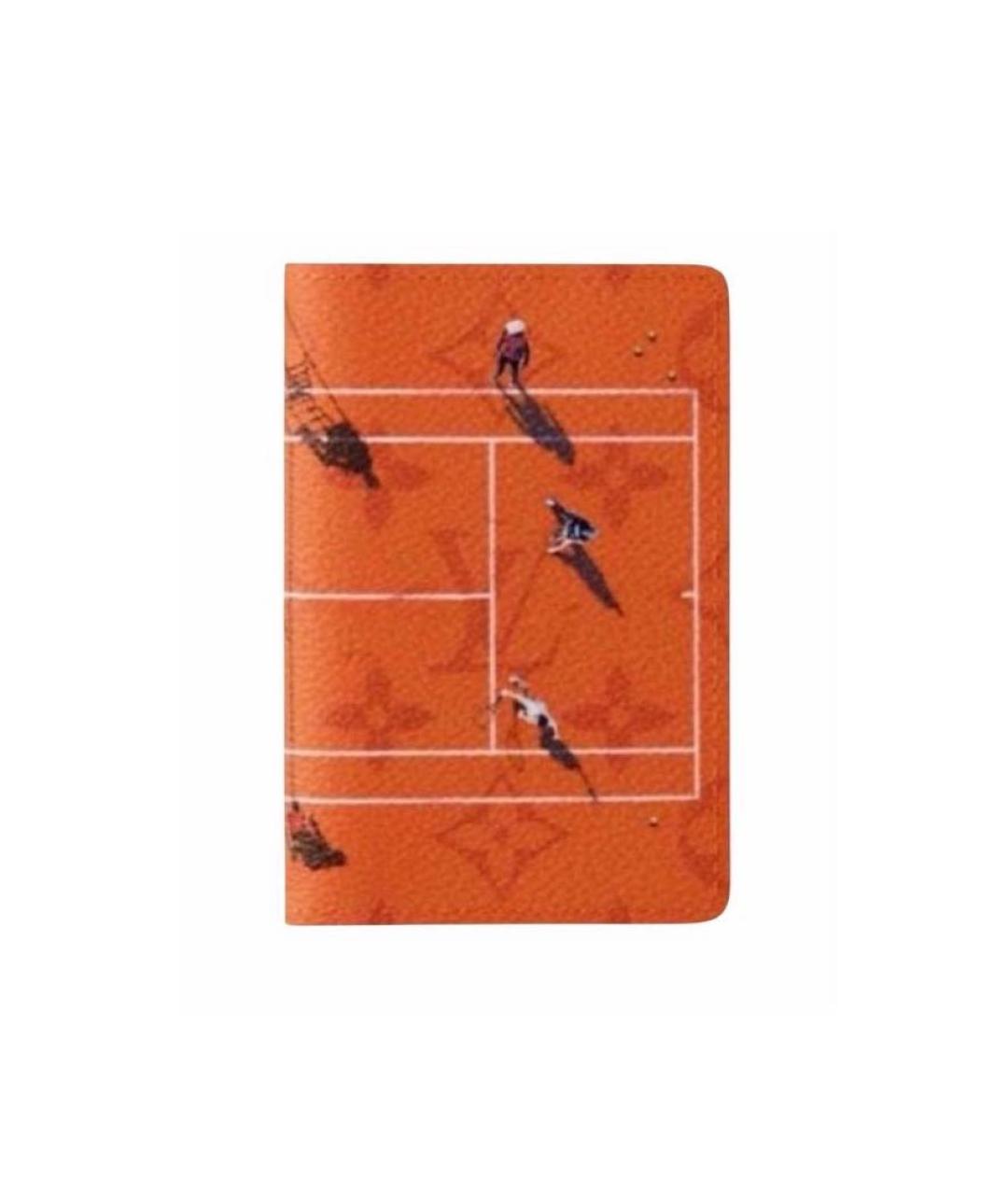 LOUIS VUITTON Оранжевый кошелек, фото 5