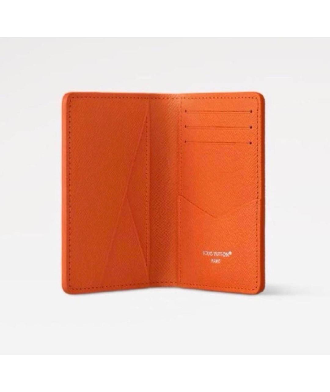 LOUIS VUITTON Оранжевый кошелек, фото 2