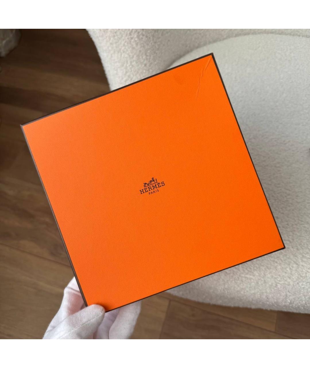 HERMES Коричневый кожаный ремень, фото 5