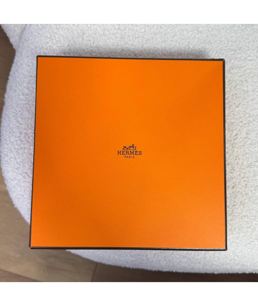 HERMES Черный кожаный ремень, фото 5