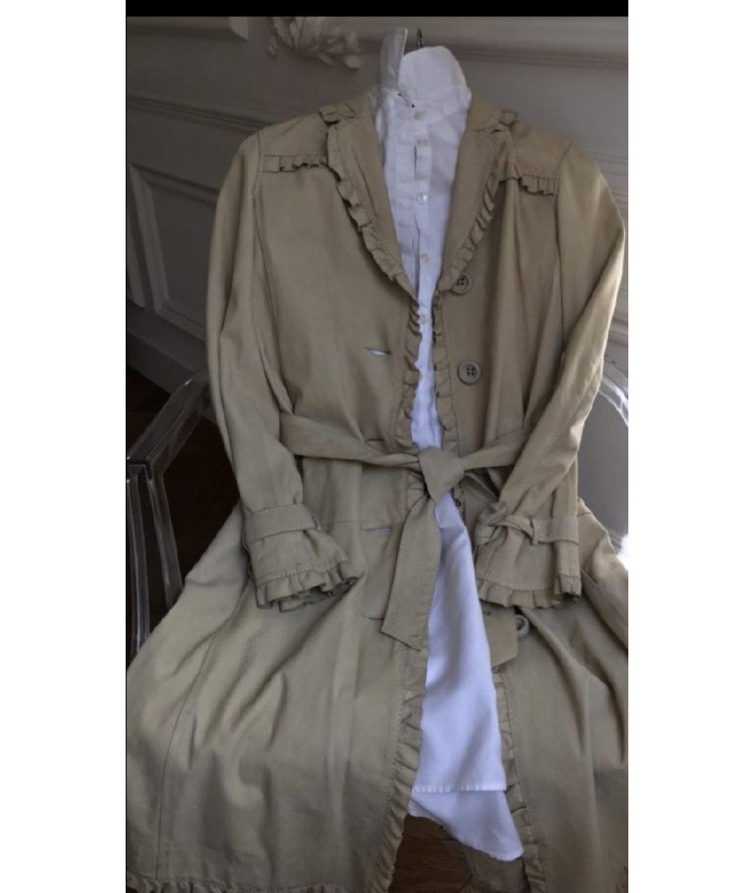 MOSCHINO Кожаный тренч/плащ, фото 6