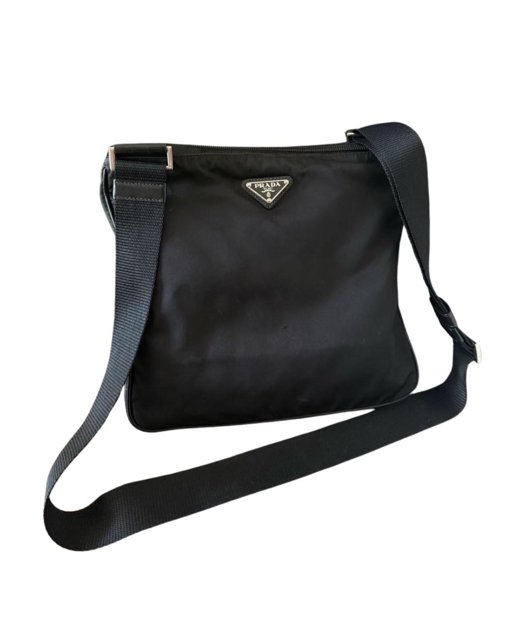 PRADA Черная сумка на плечо, фото 1