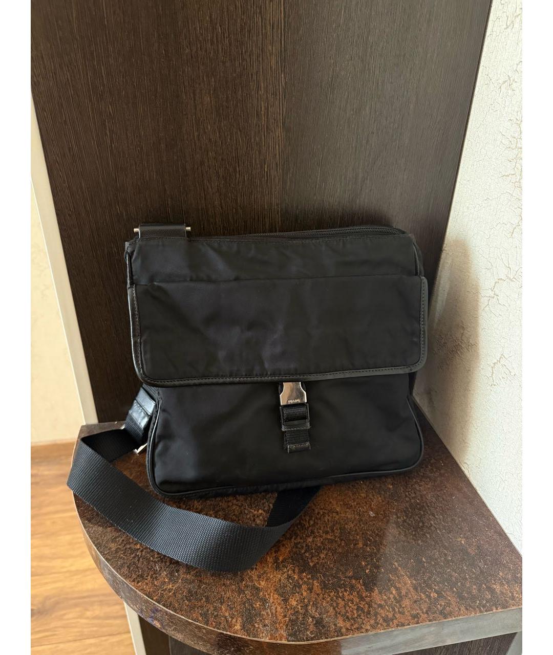 PRADA Черная сумка на плечо, фото 2