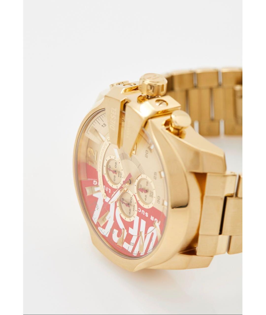 DIESEL Золотые стальные часы, фото 3