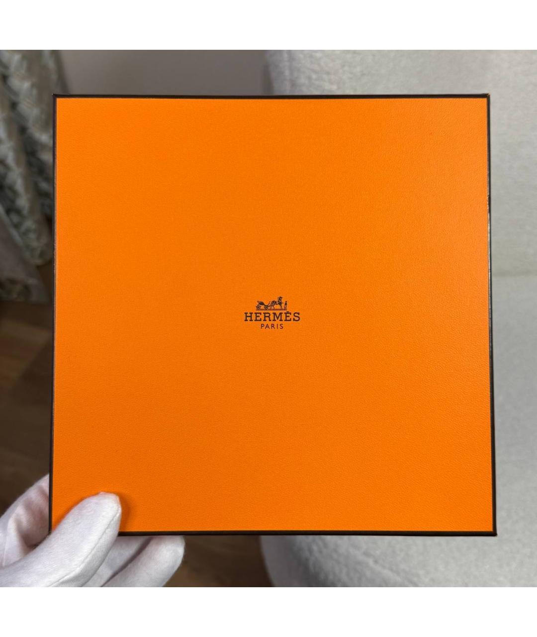 HERMES Черный кожаный ремень, фото 6