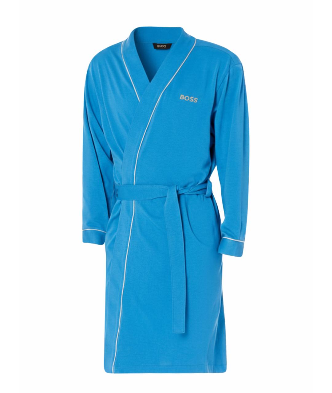 HUGO BOSS Голубой халат, фото 1