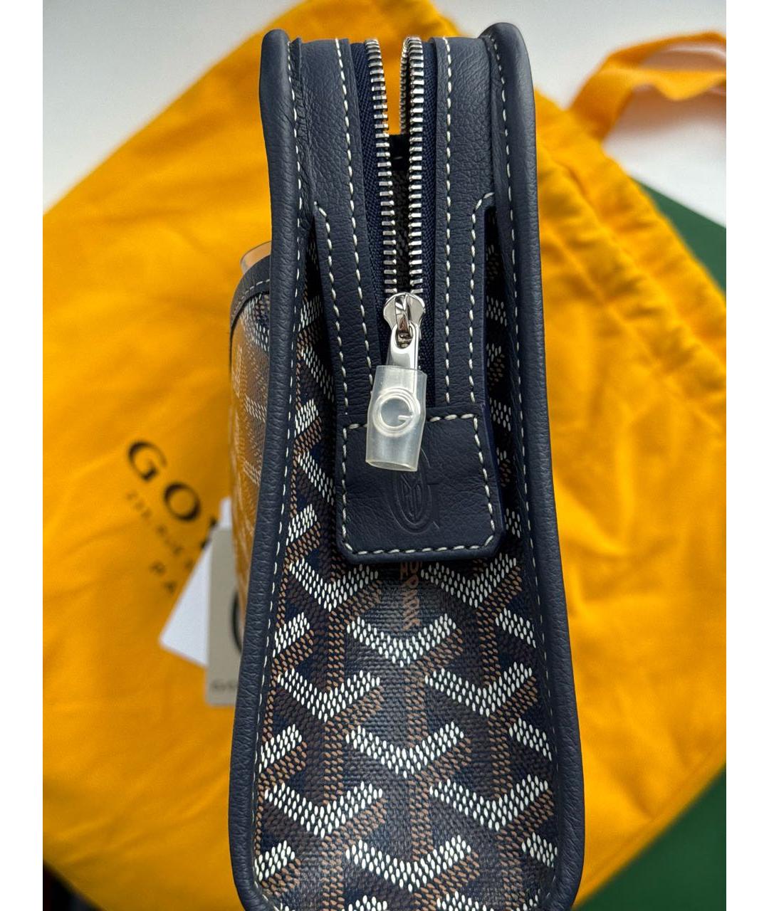 GOYARD Синяя папка для документов, фото 4