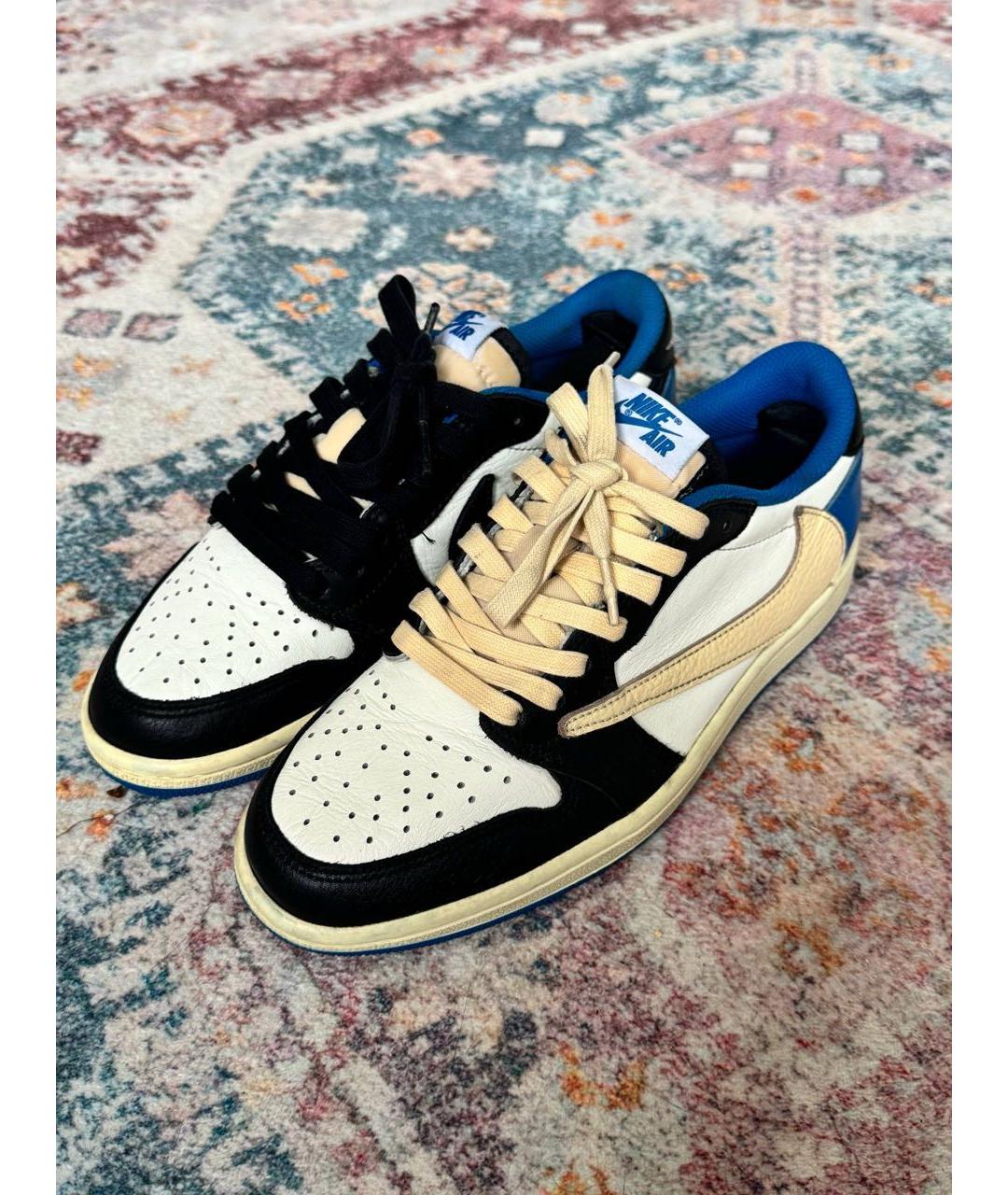 CACTUS JACK BY TRAVIS SCOTT Мульти кожаные кроссовки, фото 6