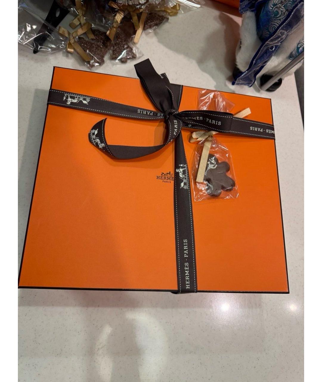 HERMES Белая кожаная сумка через плечо, фото 6