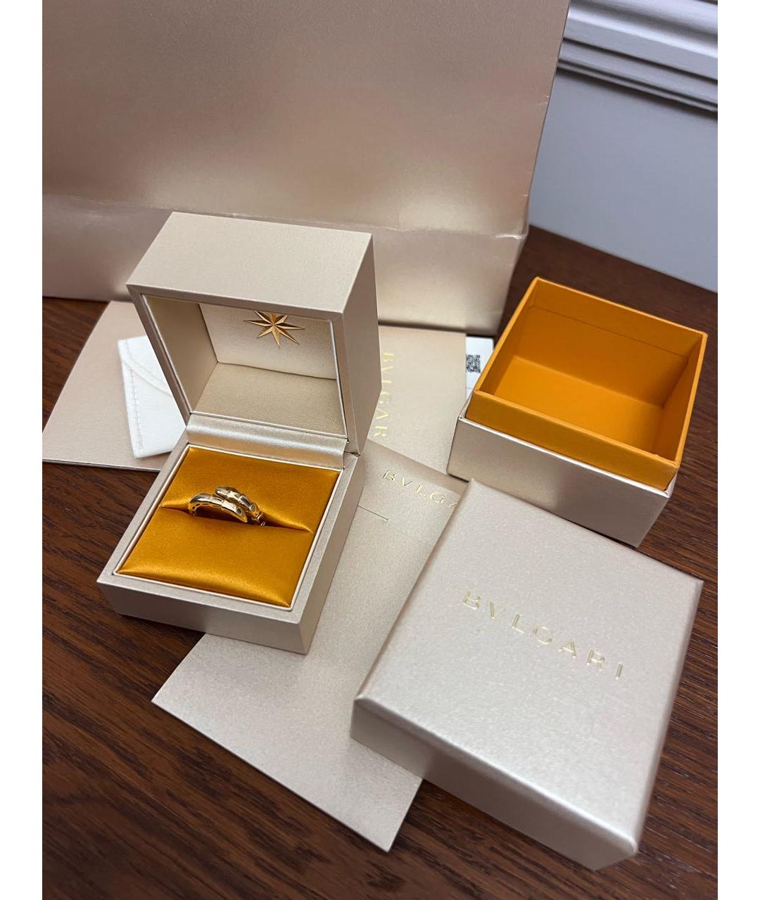 BVLGARI Желтое кольцо из желтого золота, фото 5