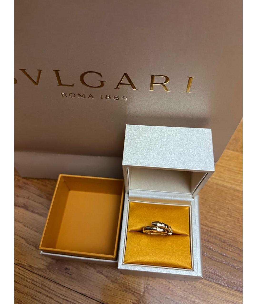 BVLGARI Желтое кольцо из желтого золота, фото 6