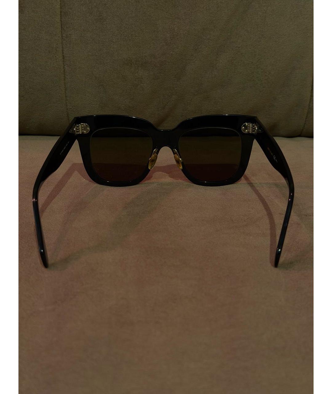 CELINE Черные пластиковые солнцезащитные очки, фото 5