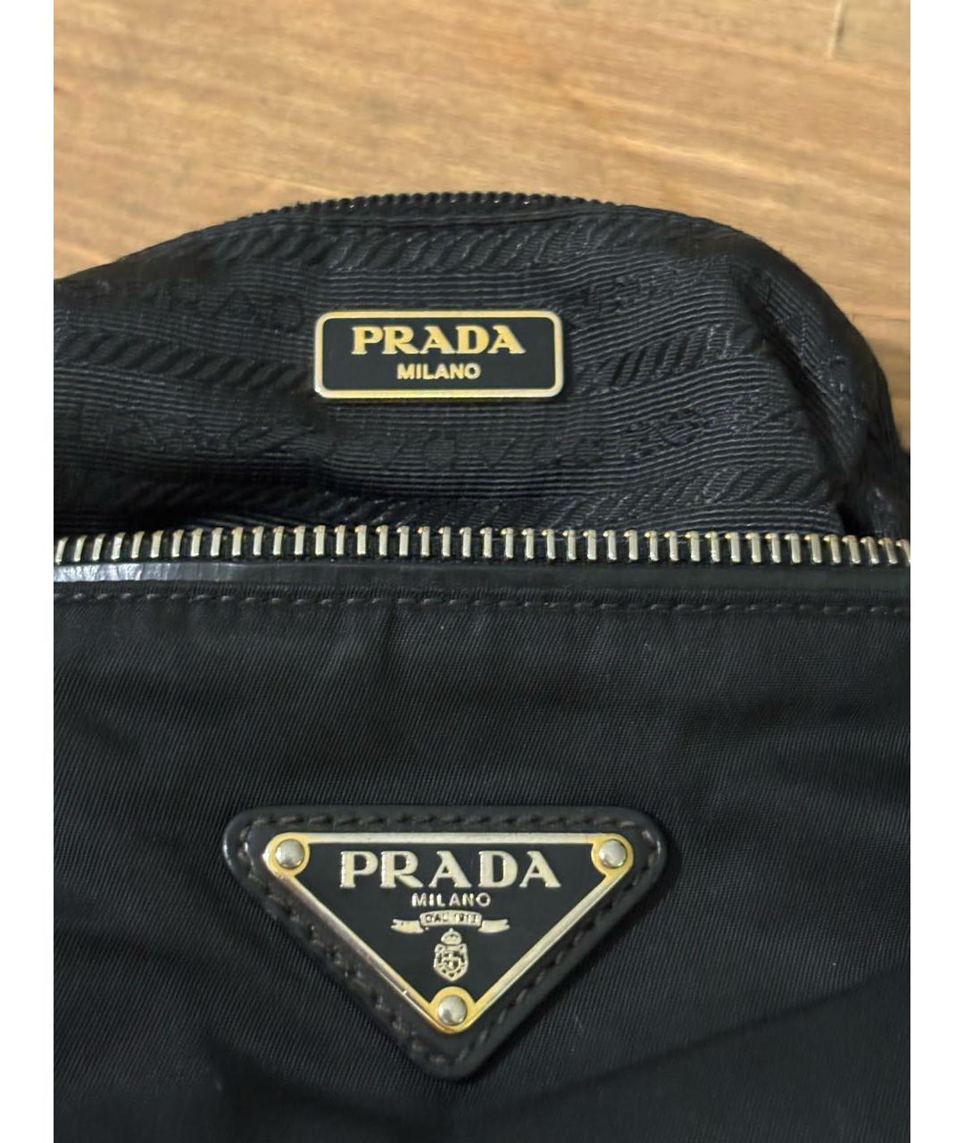 PRADA Черная сумка на плечо, фото 2