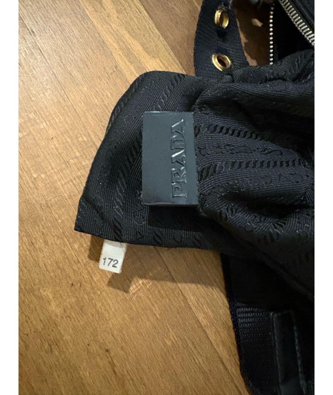 PRADA Черная сумка на плечо, фото 6