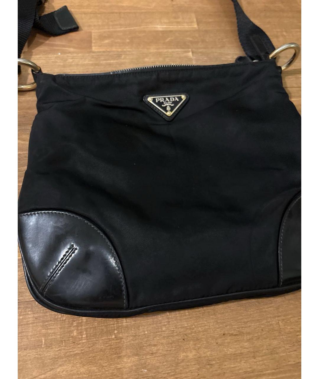 PRADA Черная сумка на плечо, фото 7