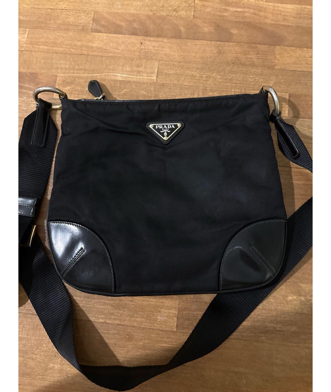 PRADA Черная сумка на плечо, фото 9