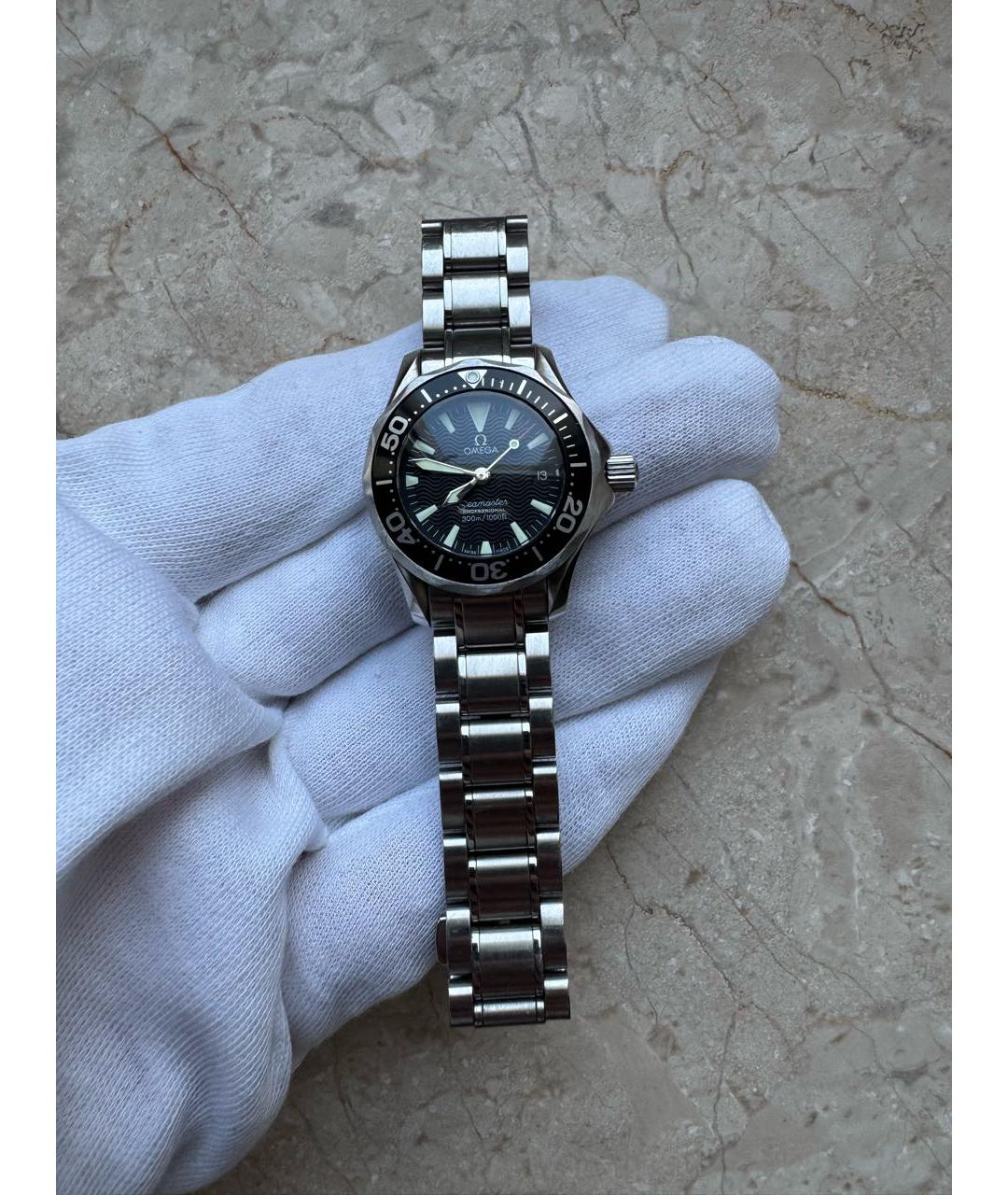 OMEGA Серебряные часы, фото 3