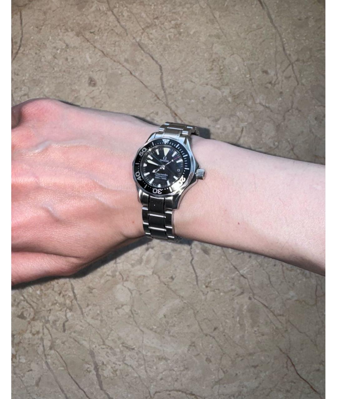 OMEGA Серебряные часы, фото 7