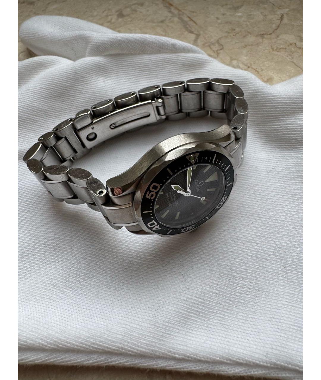 OMEGA Серебряные часы, фото 5