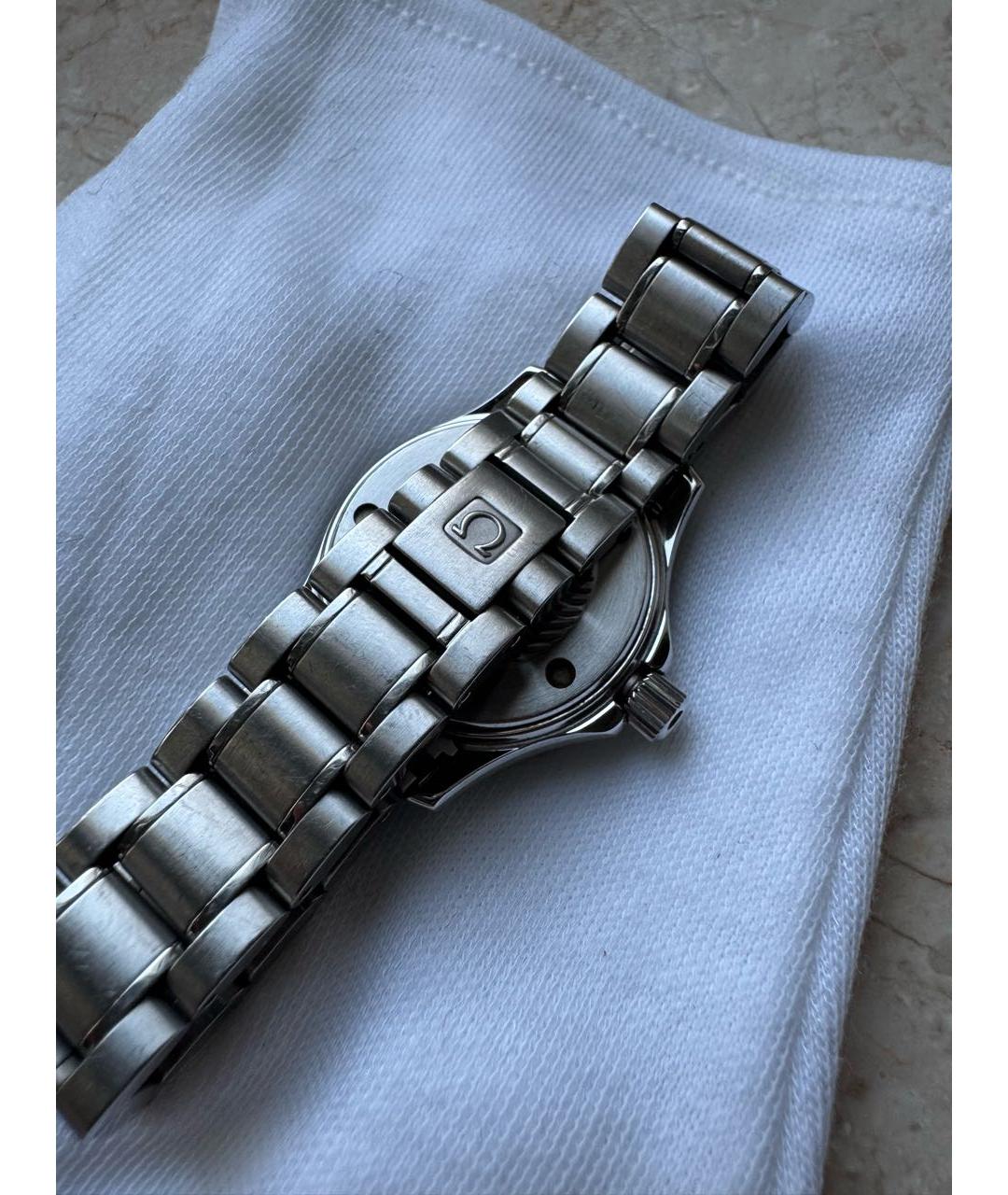 OMEGA Серебряные часы, фото 4