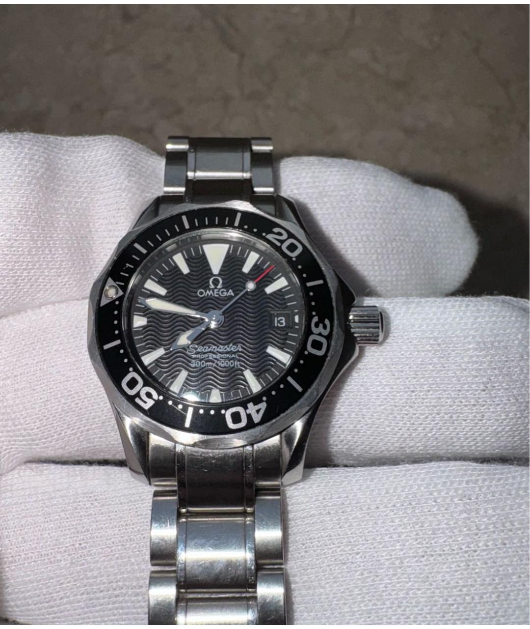 OMEGA Серебряные часы, фото 6