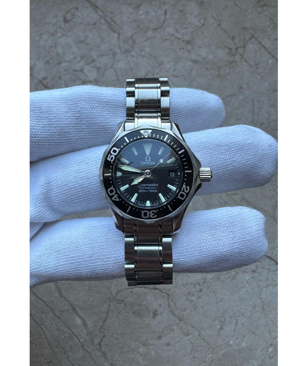 OMEGA Серебряные часы, фото 9