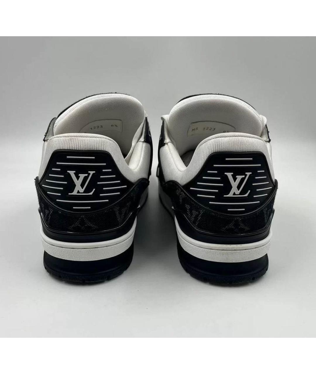 LOUIS VUITTON Белые низкие кроссовки / кеды, фото 4