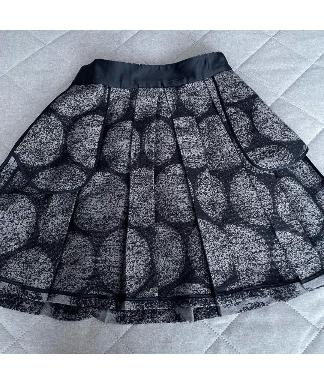 ALICE+OLIVIA Мульти полиэстеровая юбка мини, фото 7