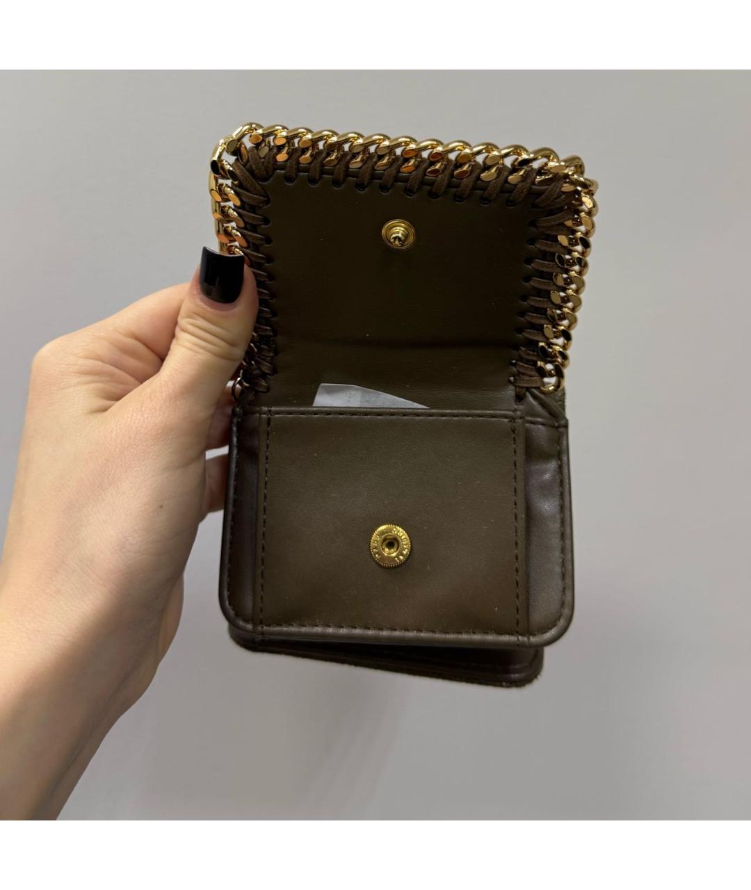 STELLA MCCARTNEY Коричневый кошелек, фото 4