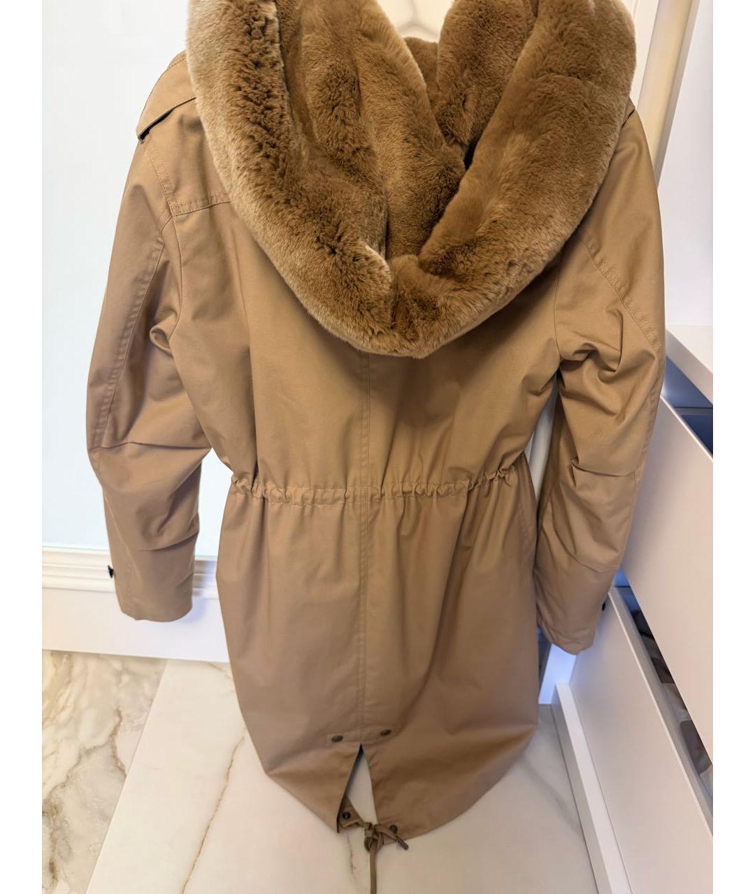 WOOLRICH Бежевая хлопковая парка, фото 2