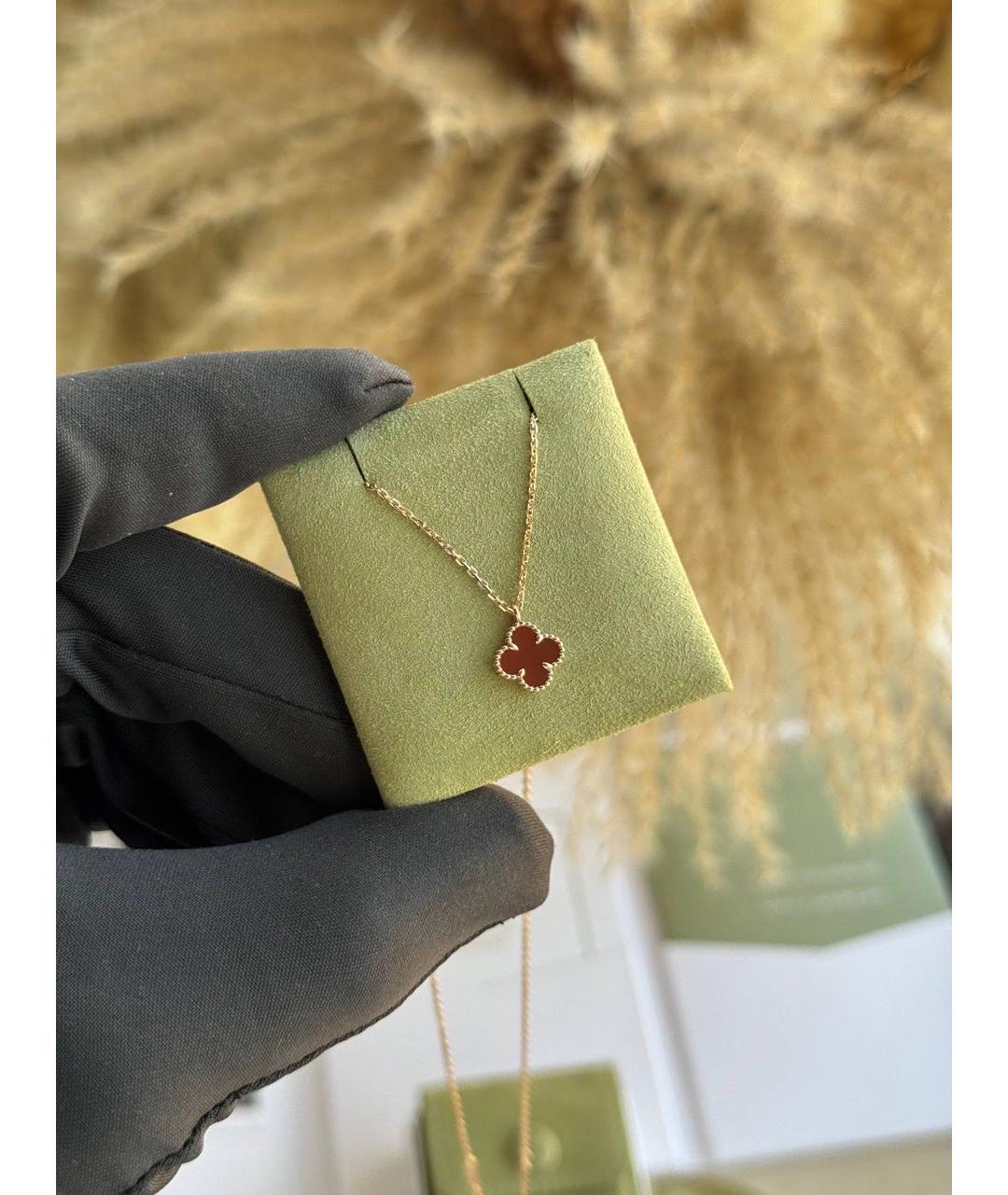 VAN CLEEF & ARPELS Красное колье из розового золота, фото 2