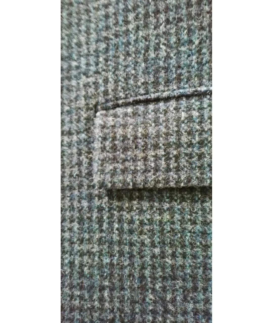 ISABEL MARANT ETOILE Синее шерстяное пальто, фото 5