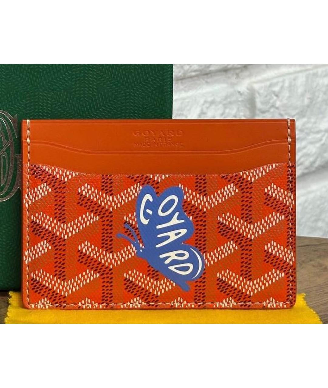 GOYARD Оранжевый кардхолдер, фото 3