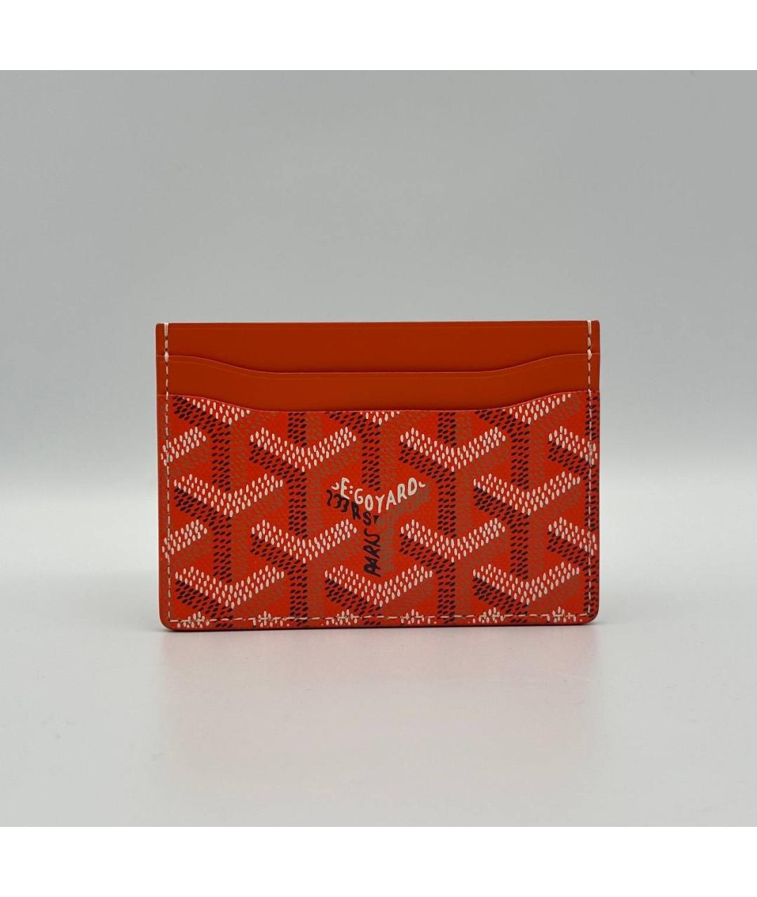GOYARD Оранжевый кардхолдер, фото 2