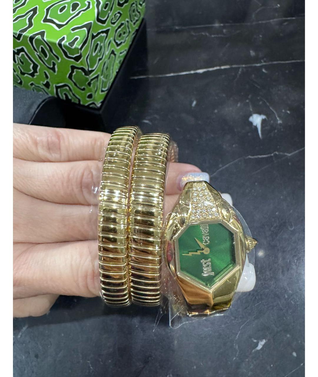 JUST CAVALLI Золотые часы, фото 6