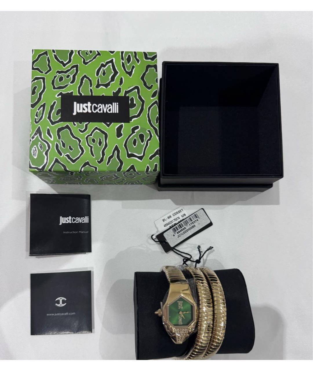 JUST CAVALLI Золотые часы, фото 4