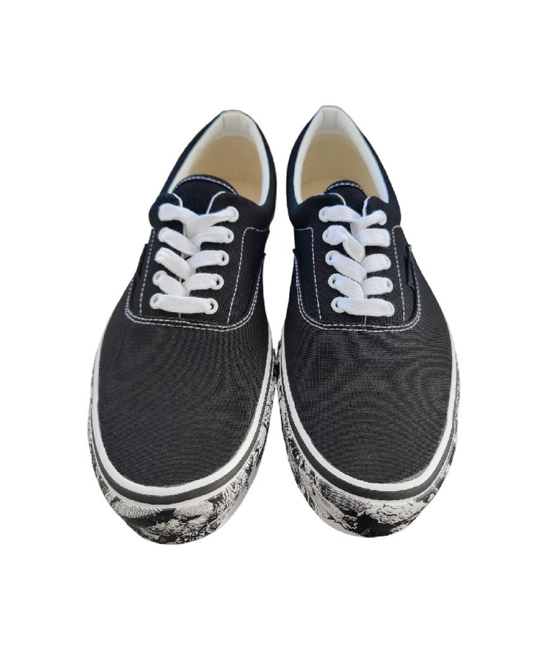 UNDERCOVER Черные низкие кроссовки / кеды, фото 2