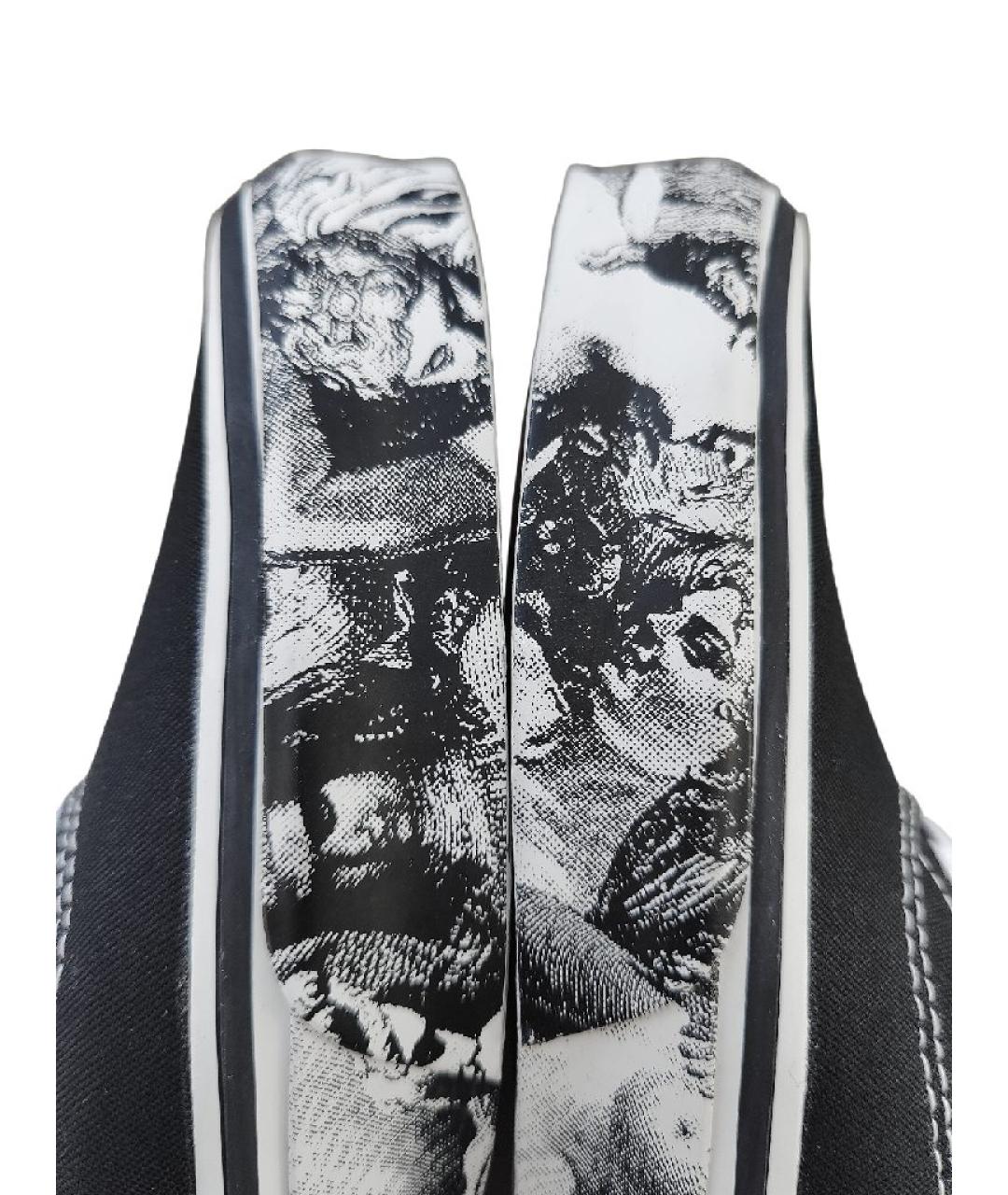 UNDERCOVER Черные низкие кроссовки / кеды, фото 5