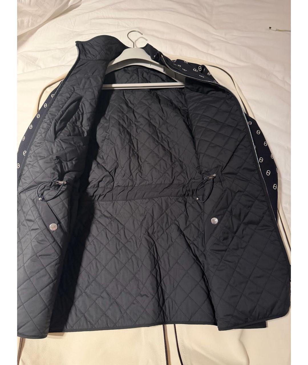 HERMES Черная деним куртка, фото 2