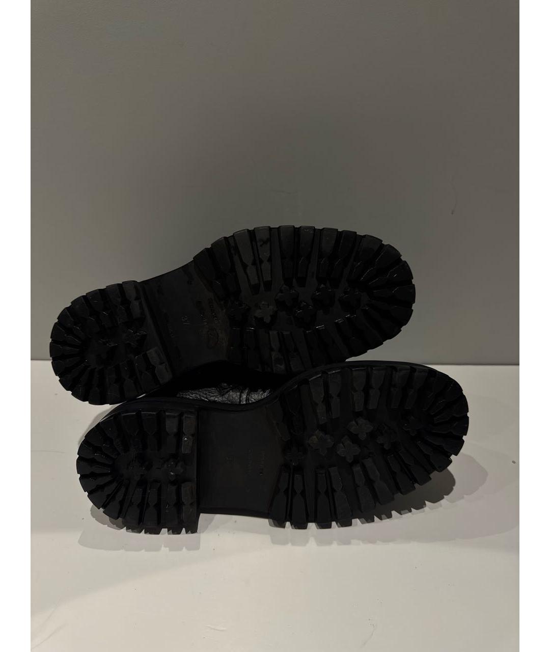 PROENZA SCHOULER Черные кожаные ботинки, фото 5