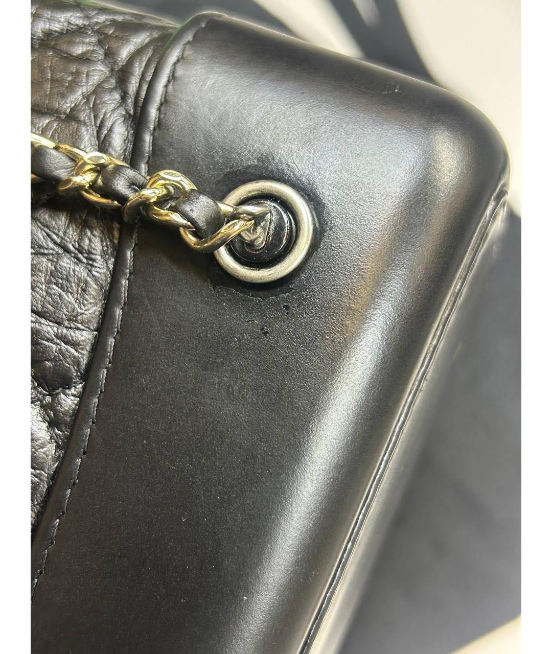 CHANEL Черный кожаный рюкзак, фото 7