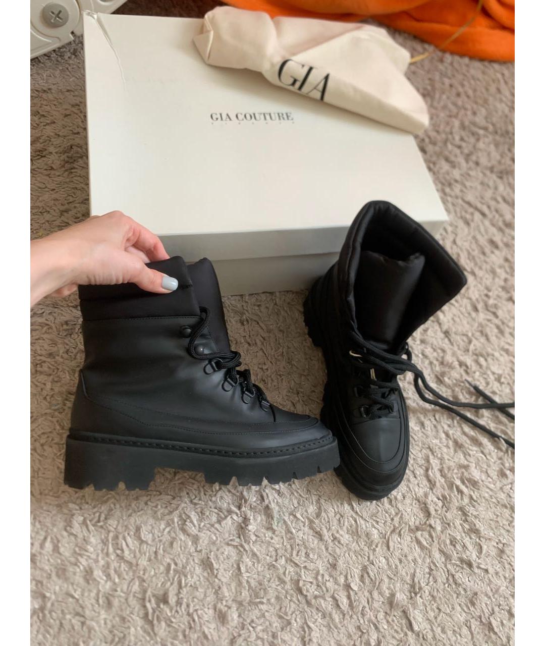 GIABORGHINI Черные ботинки, фото 5